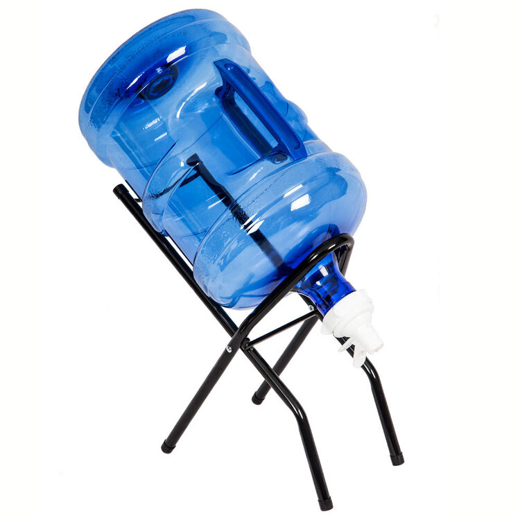 4.+Black+Bottle+Cradle+&+Tap